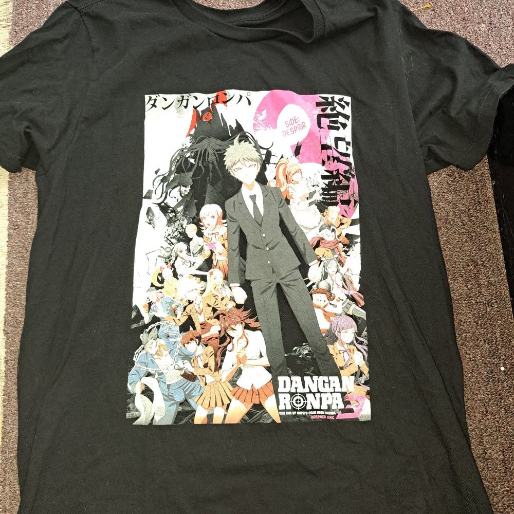 DANGAN RONPA 3 MEN'S T-SHIRT (VERY RARE) (VERY GOOD PRICE)